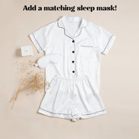 Thumbnail for Monogram PJ set, Satin PJs, Bridesmaids Gifts, Getting Ready Set, Bridesmaid Proposal, Maid of Honor