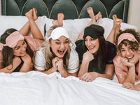 Thumbnail for Personalized Sleepmask | Bridesmaid Eye Mask Gifts | Bridal Shower Favor | Getting Ready Accessories | Wedding Day Self Care Gift