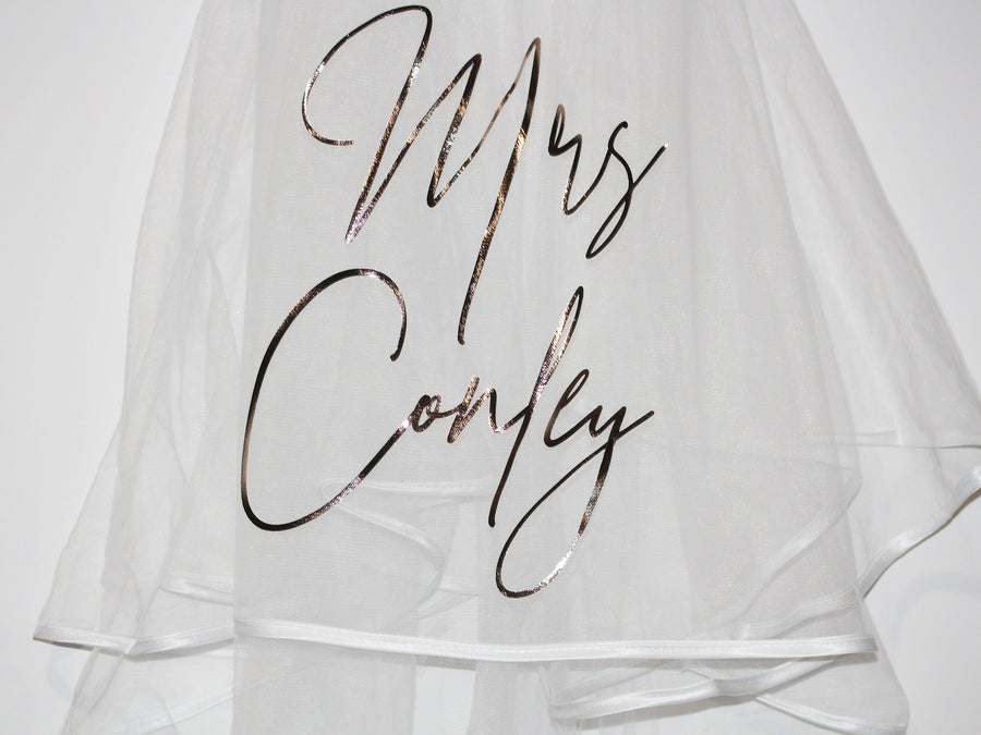 Personalized Future Mrs. Bachelorette Veil & for bridesmaid proposal
