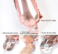 Thumbnail for BRIDE Jumbo Foil Letter Balloon Banner Party Decorations DIY Engagement Party Wedding Decorations Bachelorette party bridal shower banner