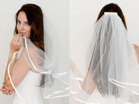 Thumbnail for Personalized Veil and sash for Future Mrs
