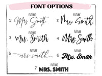 Thumbnail for Personalized Veil and sash for Future Mrs