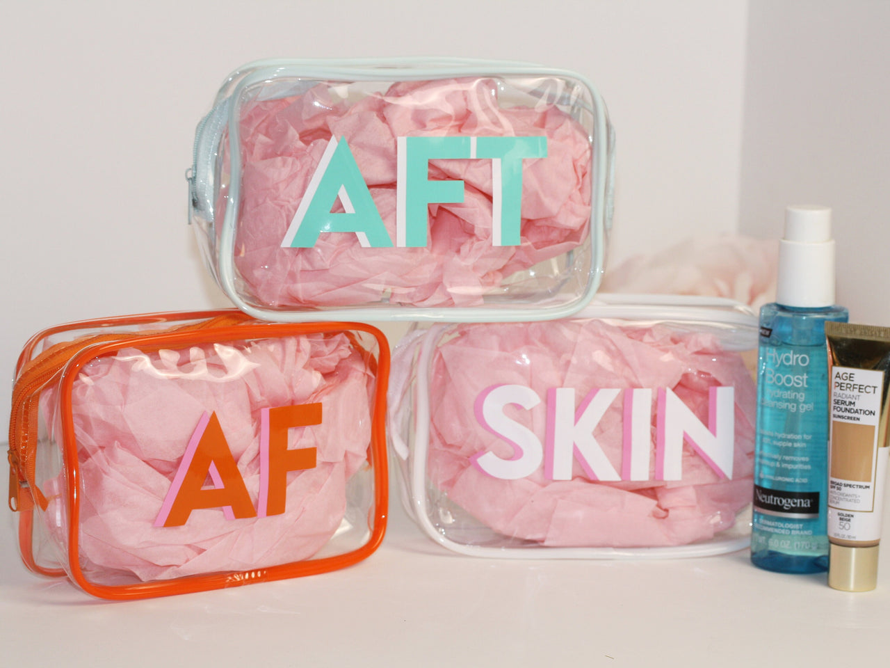 Shadow Monogram Clear Bag