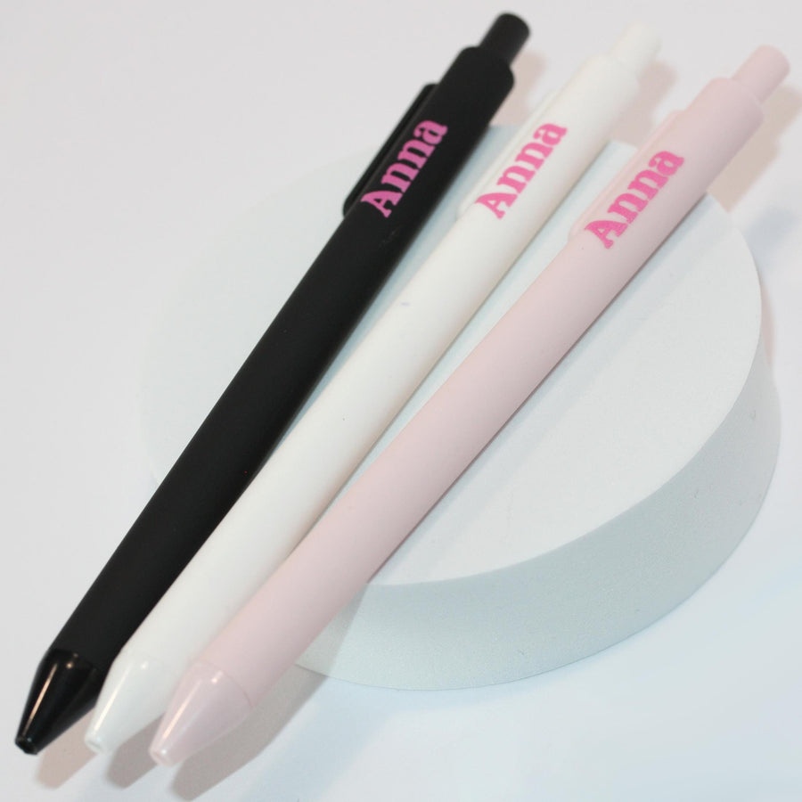 Personalized pen set for stocking stuffers