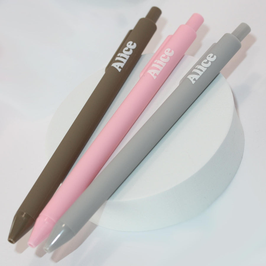 Personalized set of three pens gift for her