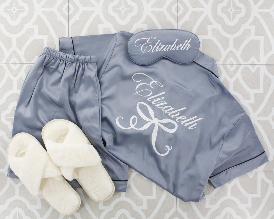 Personalized pajama set for grad gift