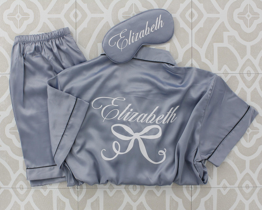 Personalized pajama set for sorority gift