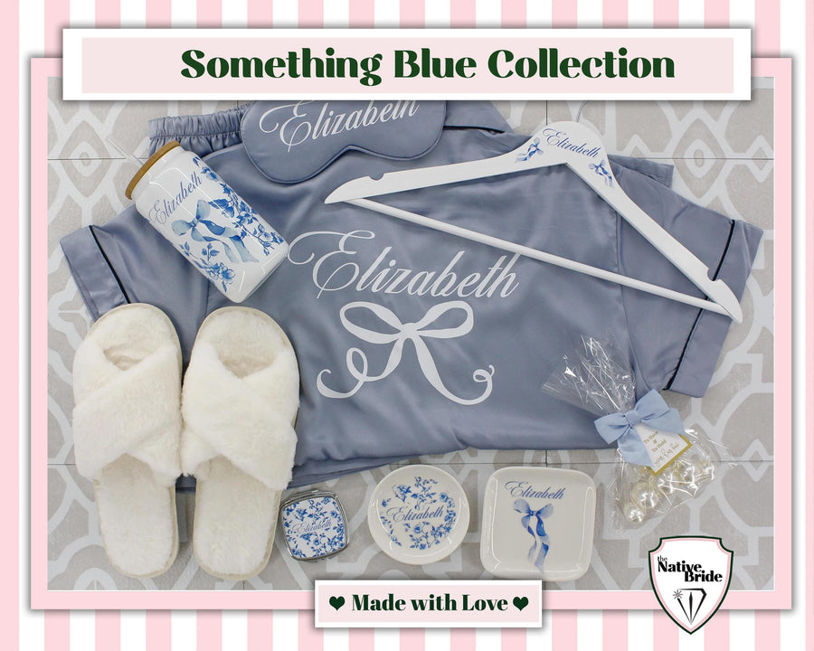 Bride to be Crew neck, Going to the chapel personalized last name sweatshirt, Something Blue Gift for the future mrs, Coquette French Toile