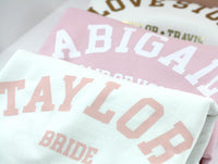 Personalized Love story Crew Neck Pull Over
