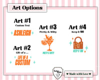 Thumbnail for Life of a Custom Text Catch All Cup Vegan Leather Pen Holder