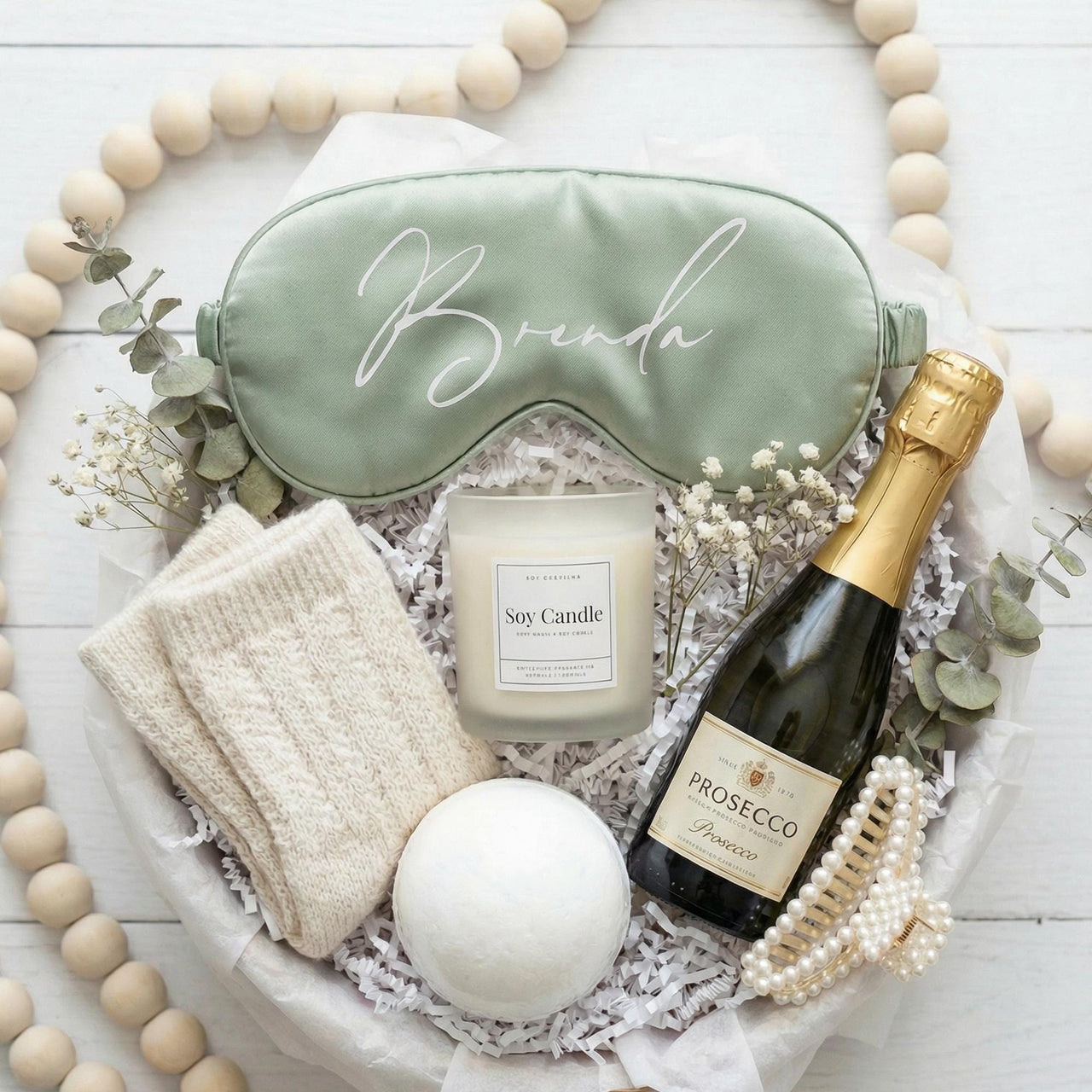 Personalized Sleepmask | Bridesmaid Eye Mask Gifts | Bridal Shower Favor | Getting Ready Accessories | Wedding Day Self Care Gift