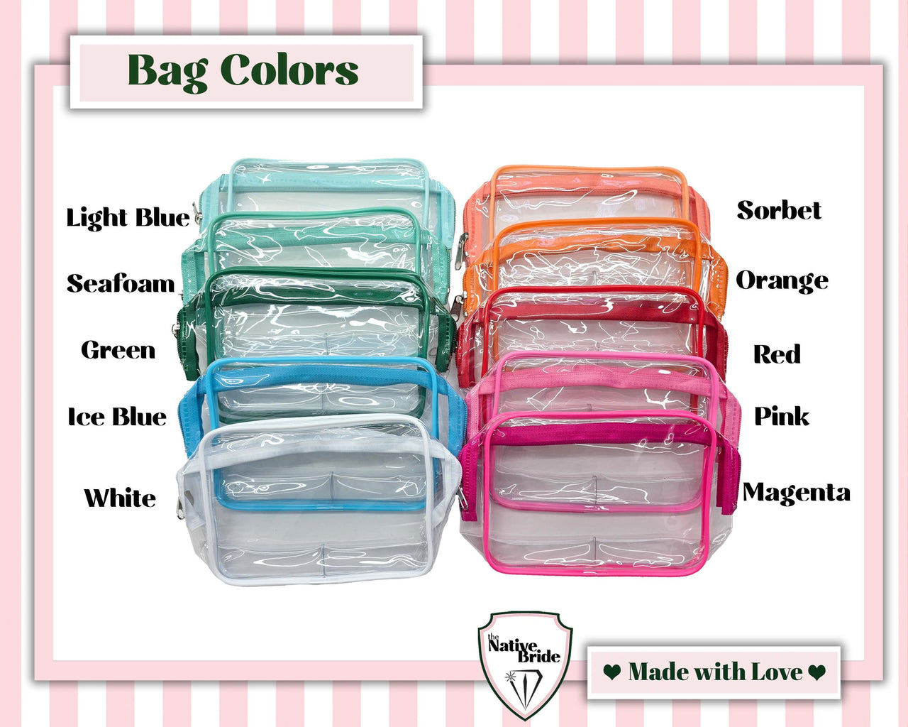 Personalized Showgirl Pouch