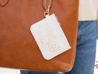 Personalized Coin Pouch Keychain, Mini Keychain zip bag, Small Jewelry Pouch, Portable Cable Bag, Earbud Case, Preppy Y2K Gift