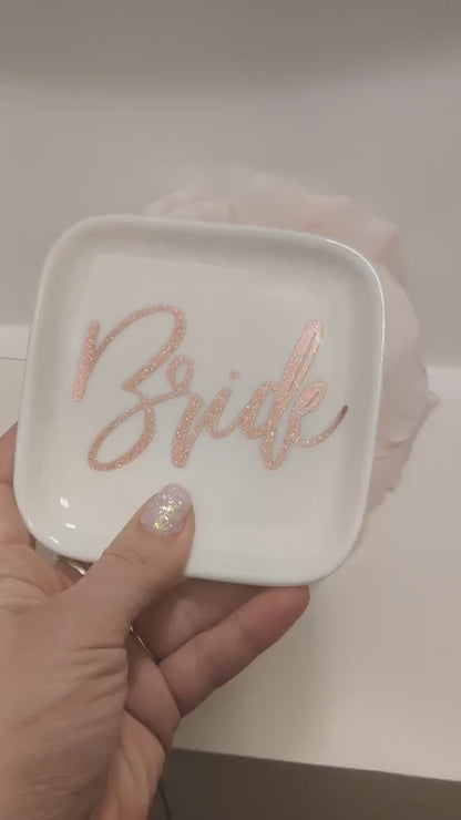 Personalized Mrs Ring Dish