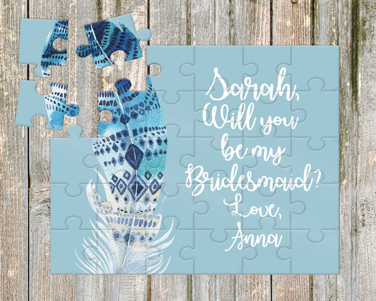 Will You Be My Bridesmaid Puzzle
