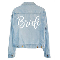 Thumbnail for Personalized custom bride iron on decal for leather or denim jacket
