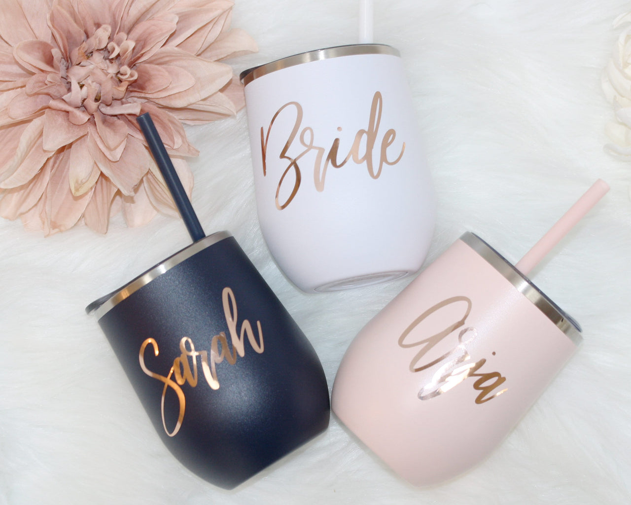 Bridesmaid Cups