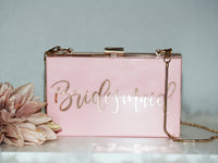 Thumbnail for Personalized Acrylic Clutch for Bride