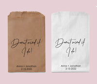 Thumbnail for Donut Mind if I Do Wedding Favor Bags