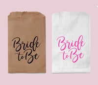 Thumbnail for Bridal Shower Favor Bags, Bride to Be Treat Bags, Candy Buffet Bags, Candy Bar Bags, Paper Bag