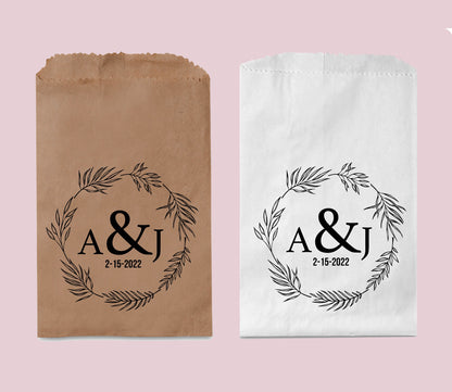 Rustic Wedding Favor Bags