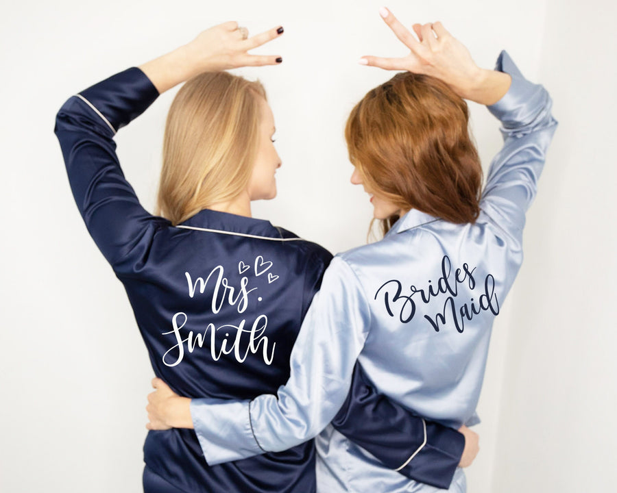 Bride Getting Ready Pj long sleeve Set