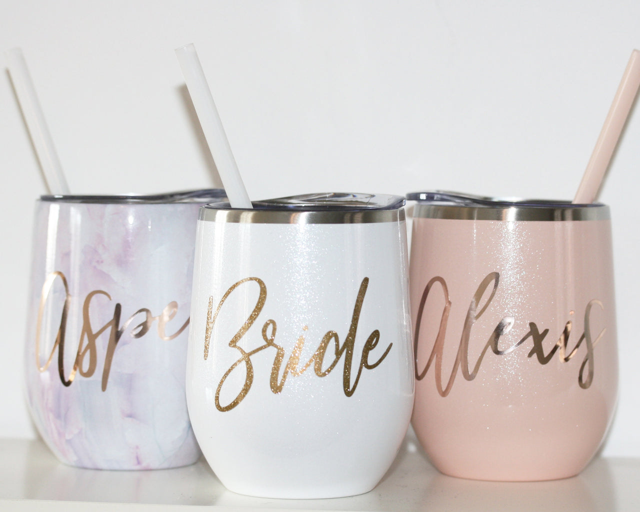 Personalized gifts Wine Tumbler with lid and straw bridesmaids gifts proposal box bachelorette party set of 5 6 7 8 9 + get bulk discount