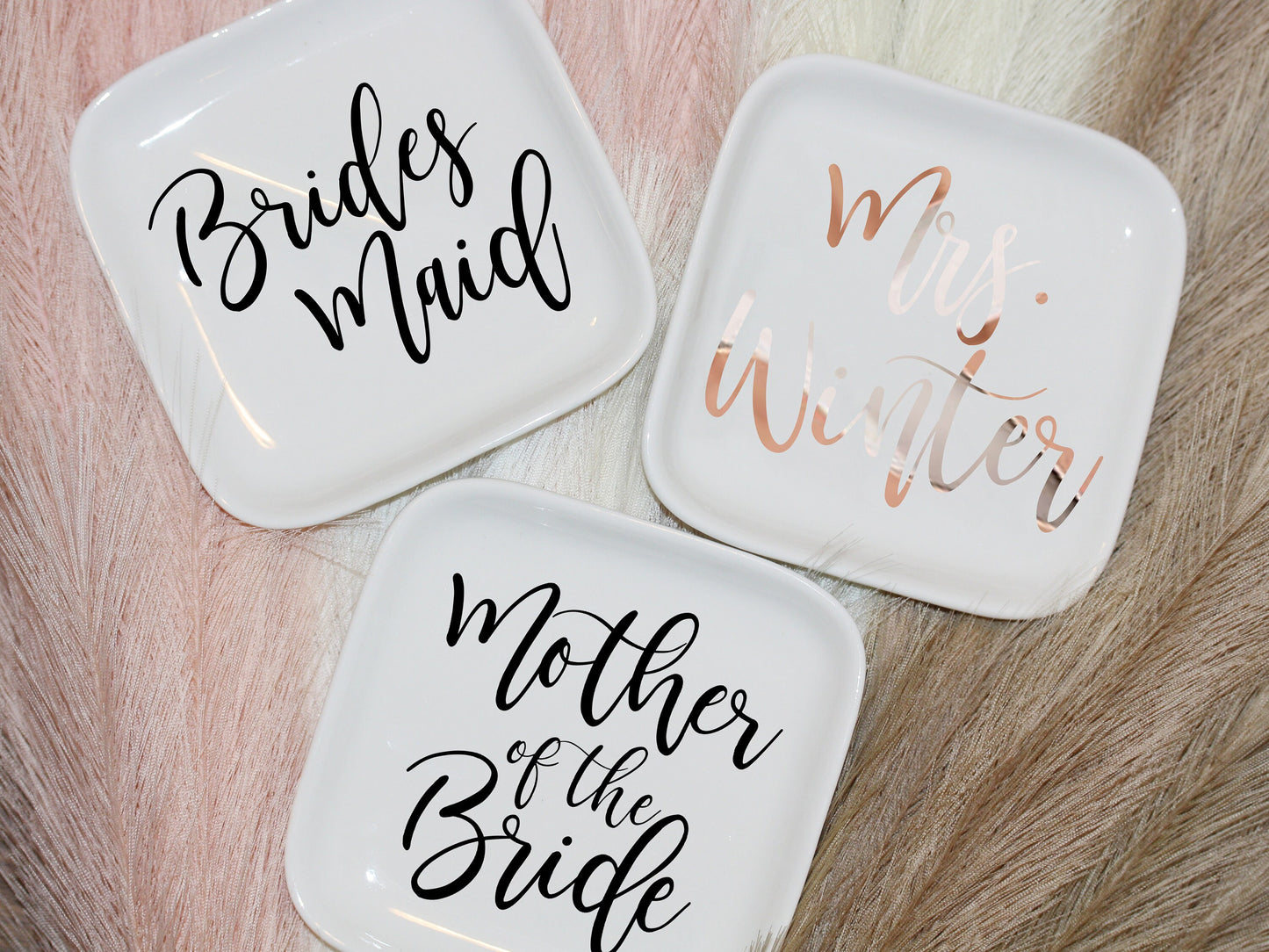 Personalized Mrs Ring Dish