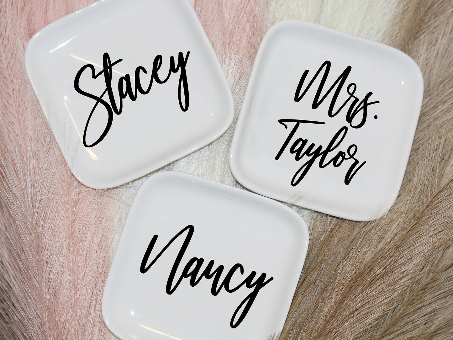 Personalized Mrs Ring Dish