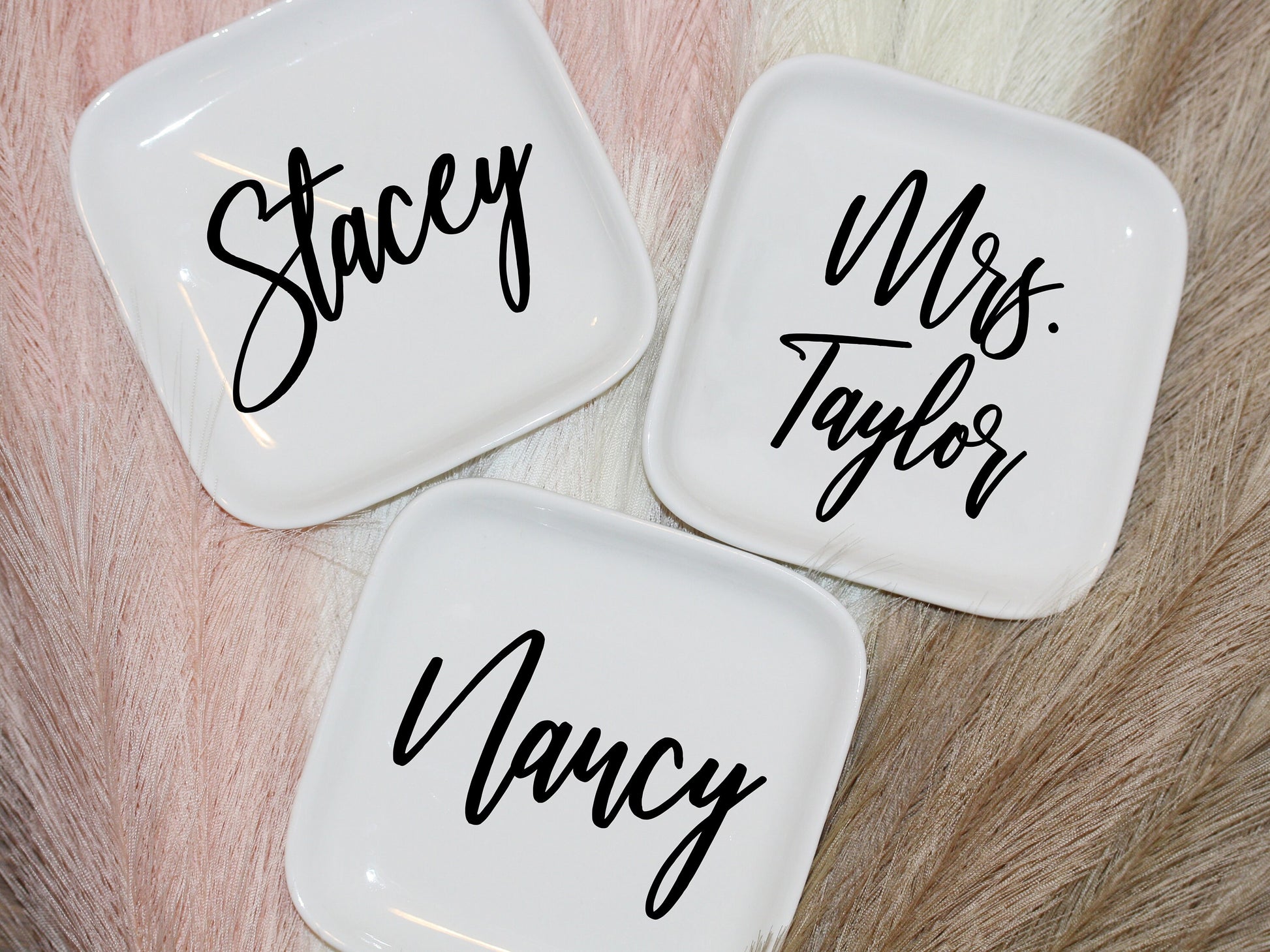 Personalized Mrs Ring Dish