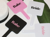 Thumbnail for Bride + Babe Mirror with Handle for getting ready