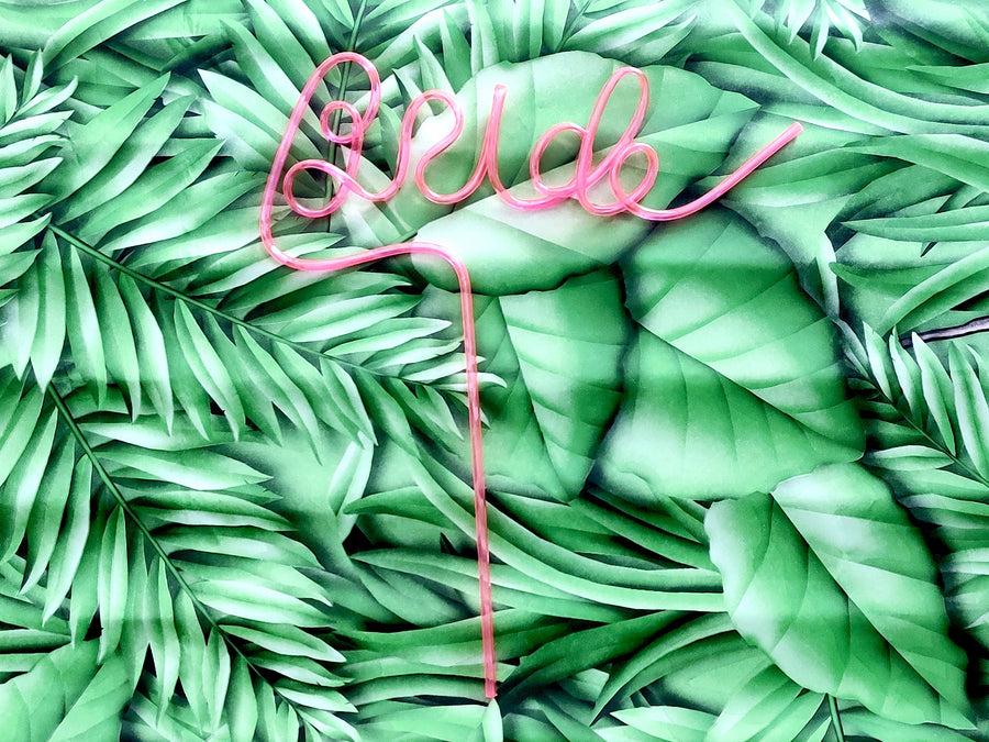XL Bride + Babe Bachelorette Party Straws
