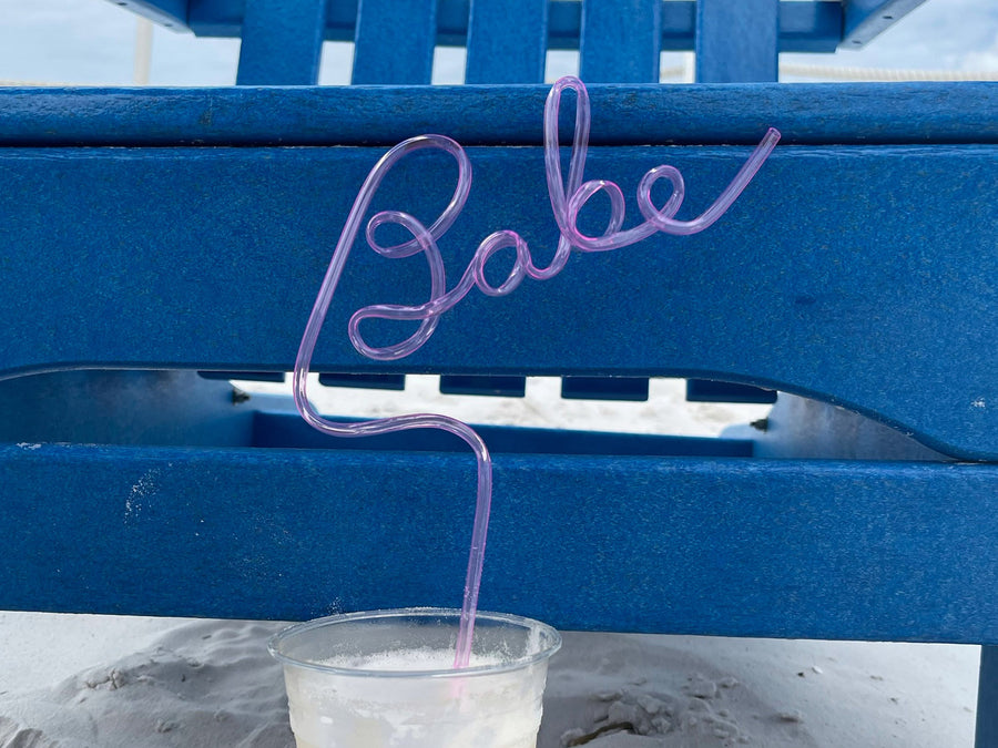 XL Bride + Babe Bachelorette Party Straws