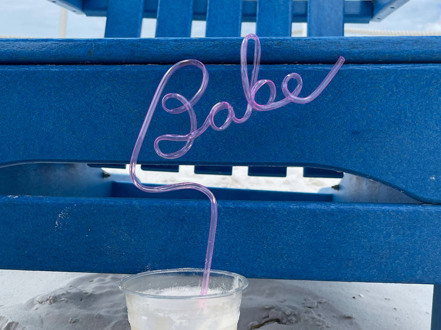XL Bride + Babe Bachelorette Party Straws