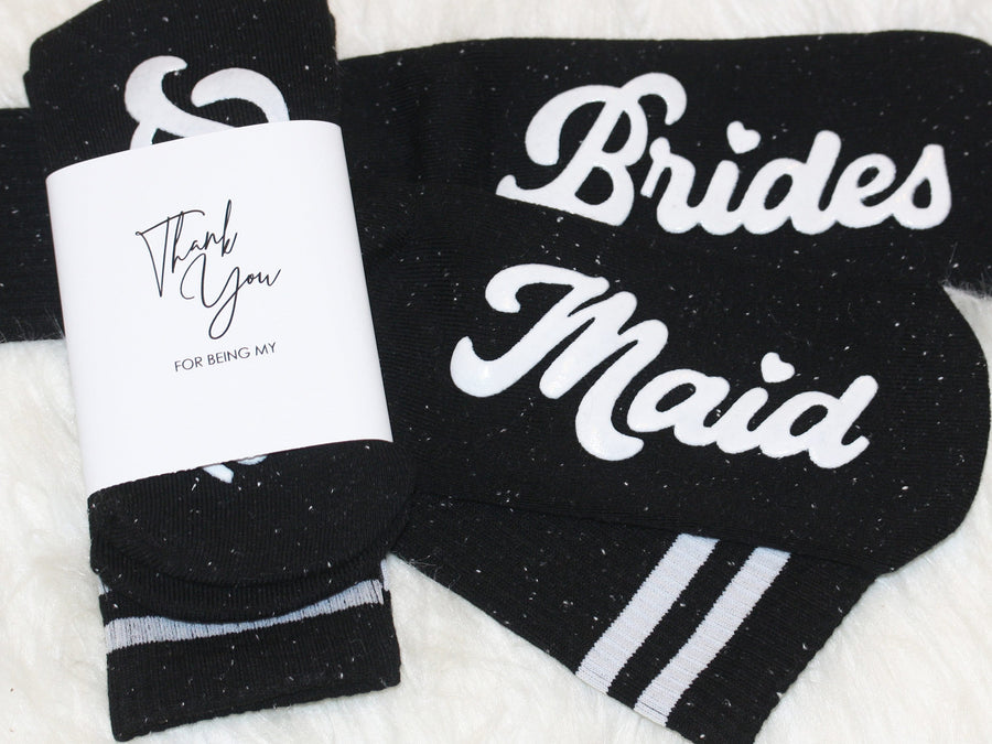 Bridesmaid Grippy Socks