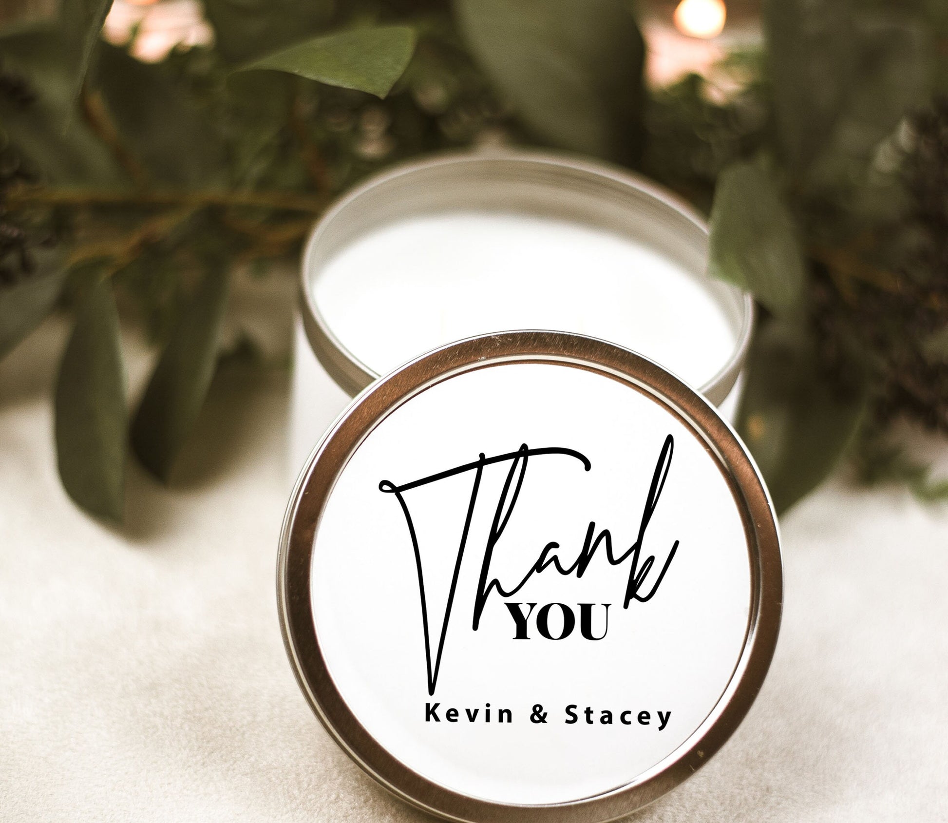 Personalized Wedding Thank you Favor Labels