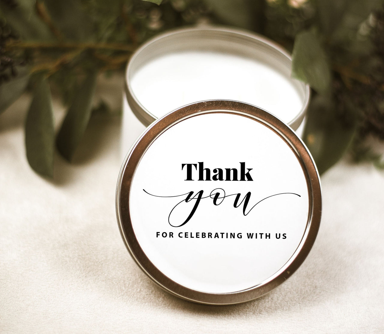 Personalized Wedding Thank you Favor Labels