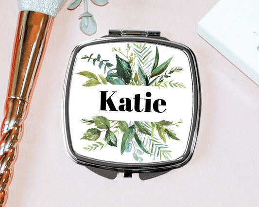 Personalized Bridesmaid Gifts compact mirrors