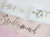 Thumbnail for Personalized Sash for Bachelorette Party