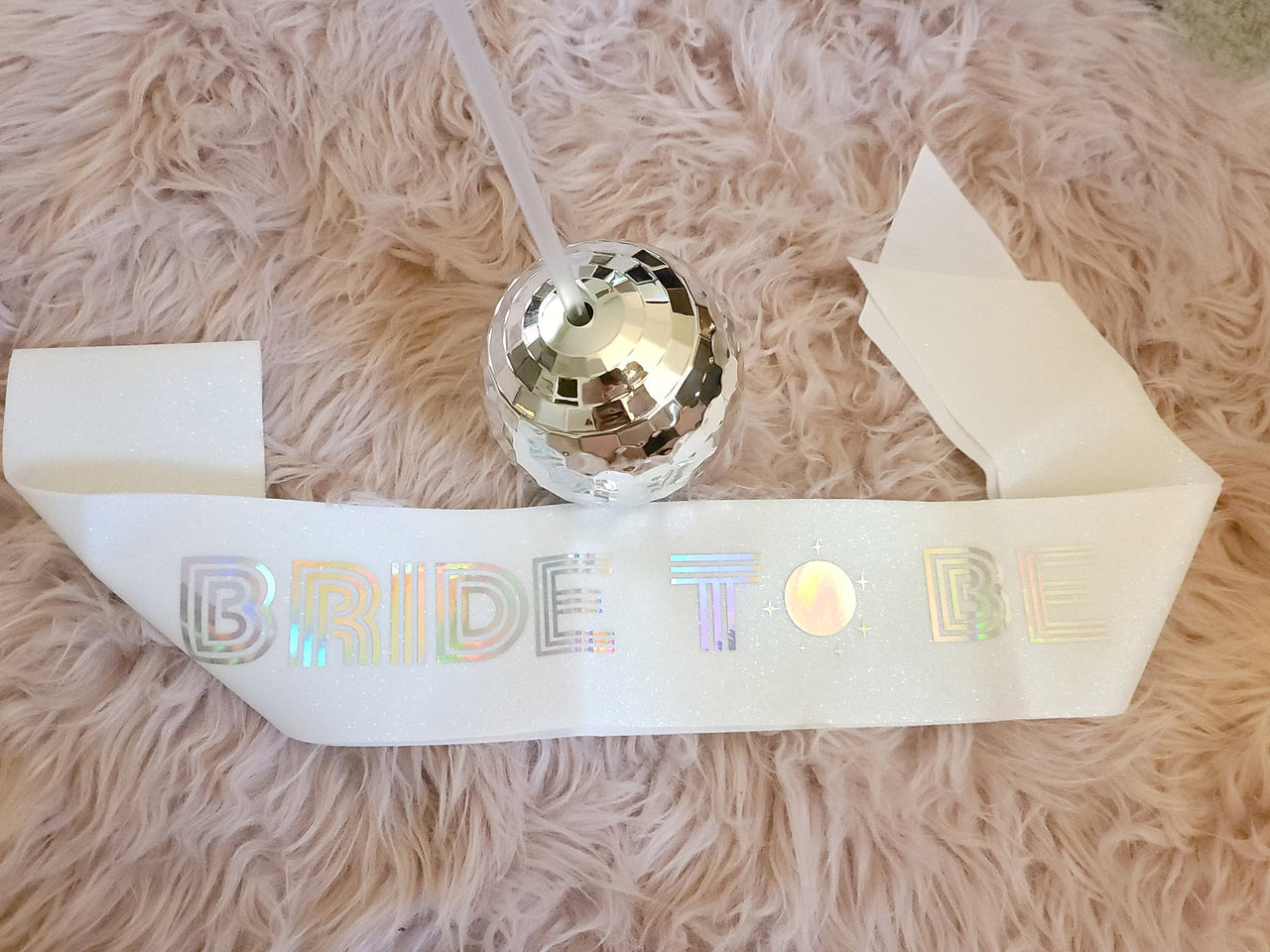 Bride To Be Disco Theme Sash For Last Disco Bachelorette