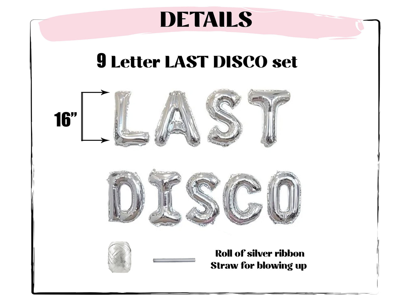 Last Disco Balloons