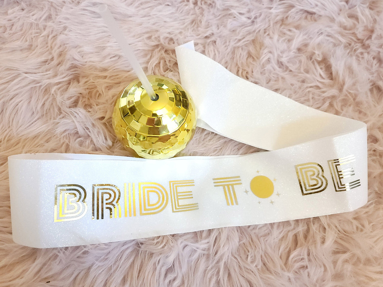 Bride To Be Disco Theme Sash For Last Disco Bachelorette