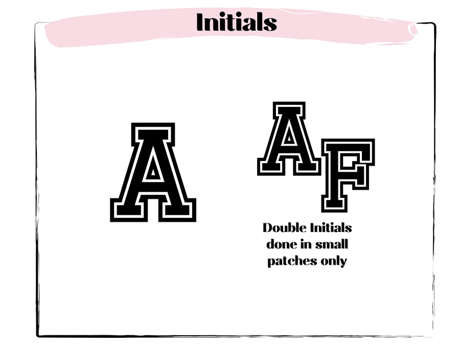 Varsity Letter Patch Crewneck Sweatshirt