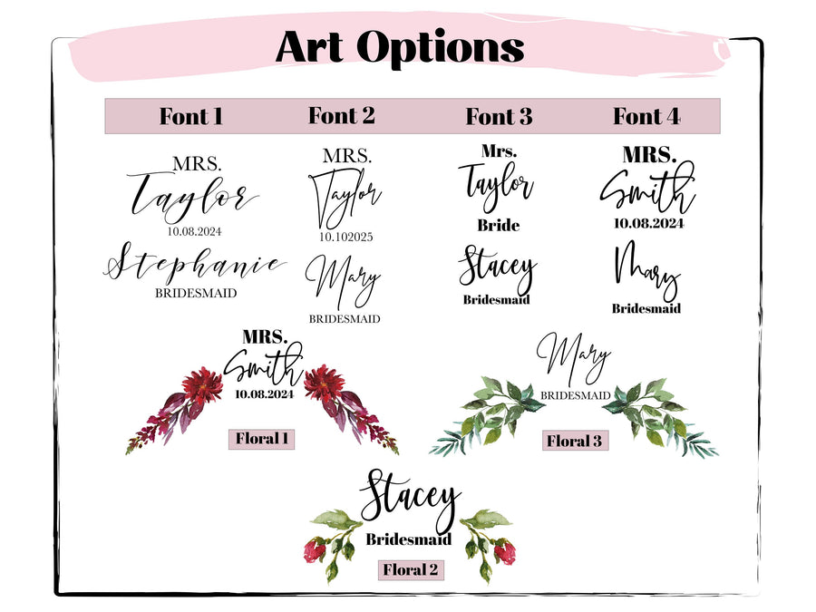 Custom Bridal Hanger