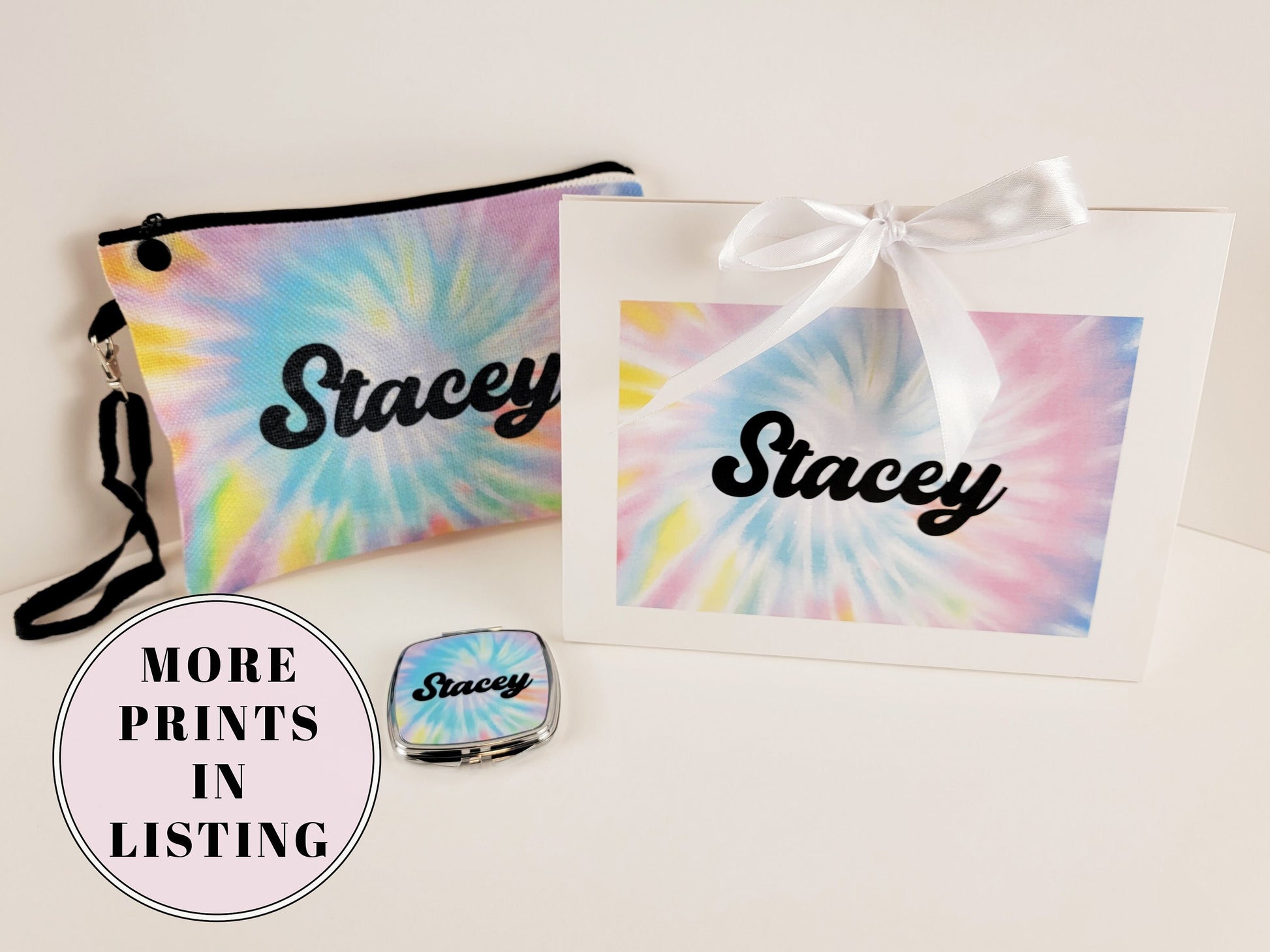 Gift Box Set | Best Friend Gift Box | Secret Santa Christmas Gift Set Gift for Stoners Teacher Coworker teen rave pink tie dye buffalo plaid