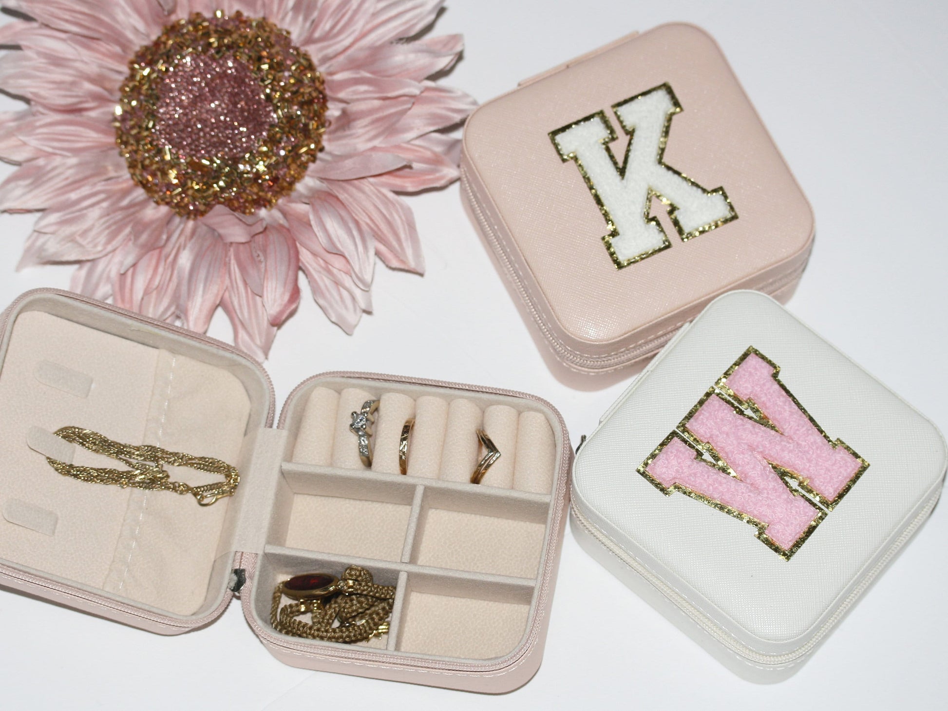 Personalized Travel Jewelry Box