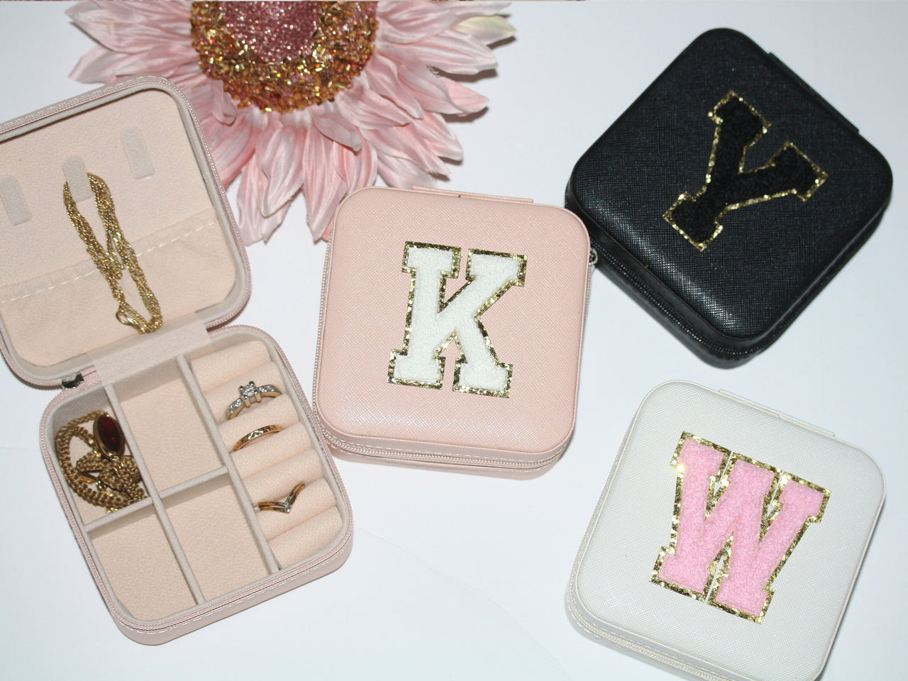 Personalized Travel Jewelry Box