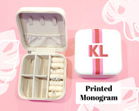 Thumbnail for Shadow Monogram Travel Jewelry Case