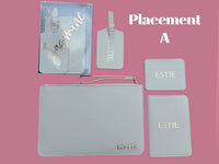 Thumbnail for Personalized Travel Gift Set with Luggage Tag