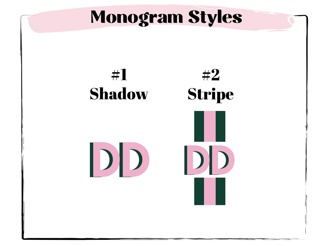 Shadow Monogram Compact Mirror